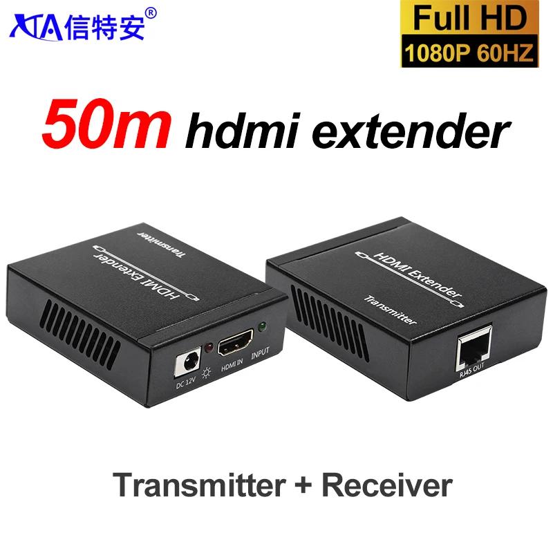 HDMI RJ45 Ʈũ Ʈ ۼű ۽ű HD   Ʈũ ̺ ȣ , Ʈũ Ȯ, 50 m
